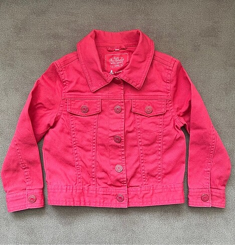 Palomino Pembe Kot Ceket 4 Yaş