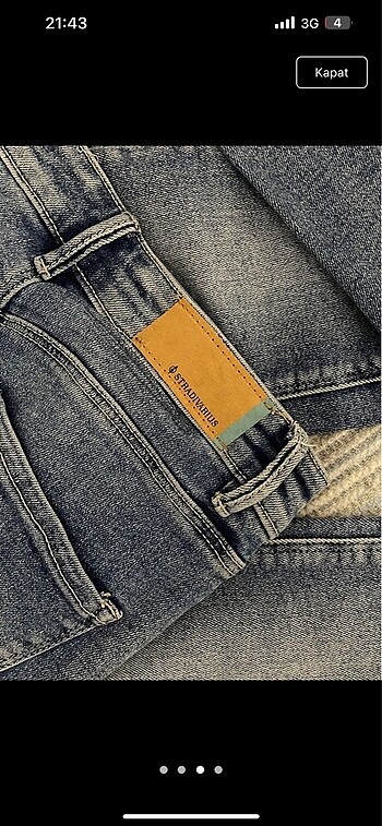 34 Beden Stradivarius jean