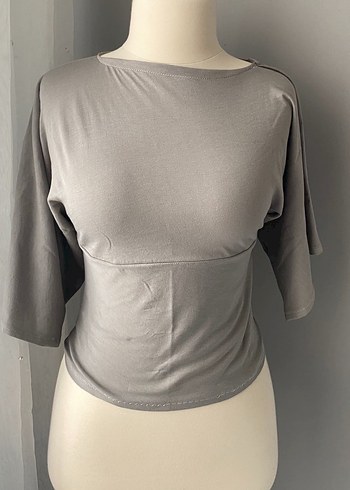 American Vintage yarım kollu batwing top