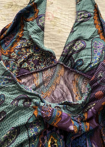 American Vintage askılı bohem top