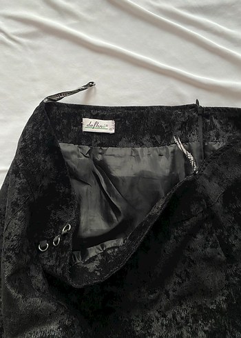 düşük bel midi etek - Görsel 7