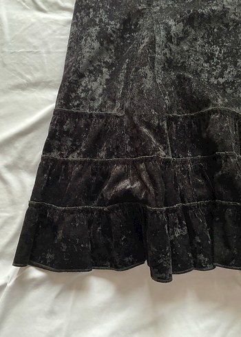 düşük bel midi etek - Görsel 4