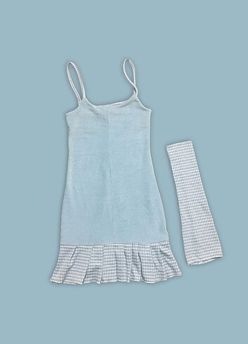 Bershka Lolita Pileli Elbise