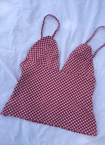Vintage Love Askılı Bluz