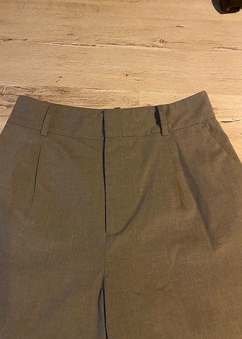 Zara Gri Kumas Pantolon