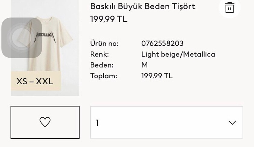 H&m tişört