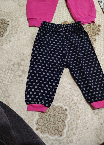 Renkli Desenli Kız Çocuk Rahat Taytlar - Görsel 7