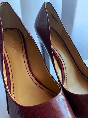 38 Beden bordo Renk Nine West topuklu ayakkabı