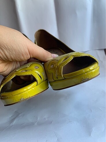 38 Beden sarı Renk Miss Sixty vintage ayakkabı