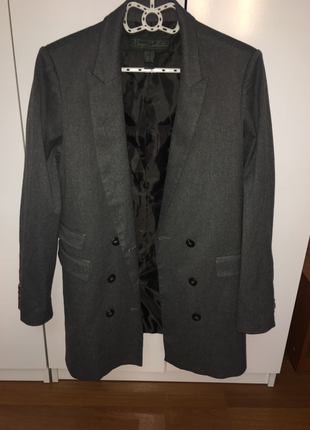 Uzun blazer ceket 