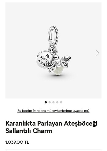 Ateşböceği charm