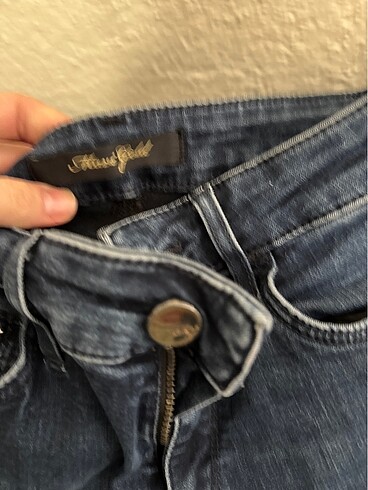 26 Beden lacivert Renk Mavi kot pantolon