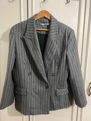 m Beden gri Renk Blazer ceket