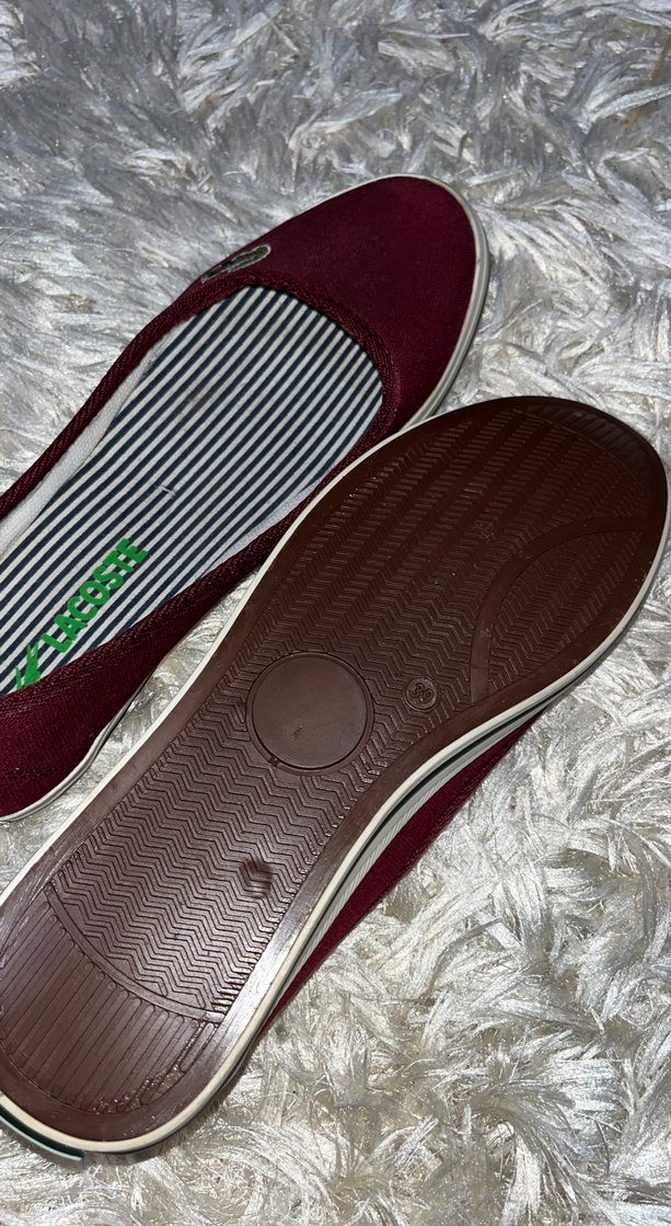 Bordo Kadın Espadril Wedge Topuklu - Görsel 2