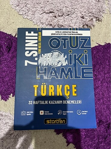Startfen 7. Sınıf Türkçe deneme