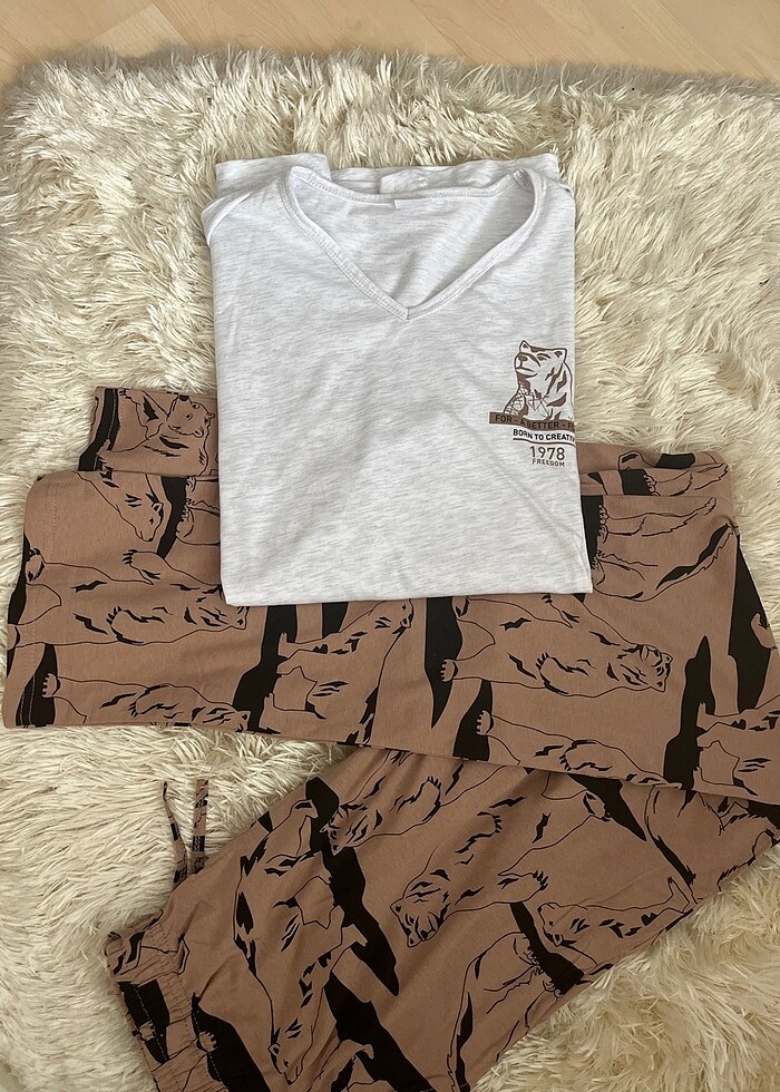 Gecelik 44-46 beden uyumlu - Görsel 3