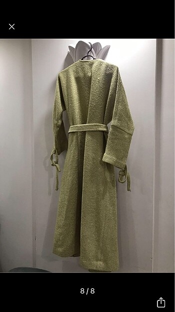 l Beden camel Renk Trençkot kap