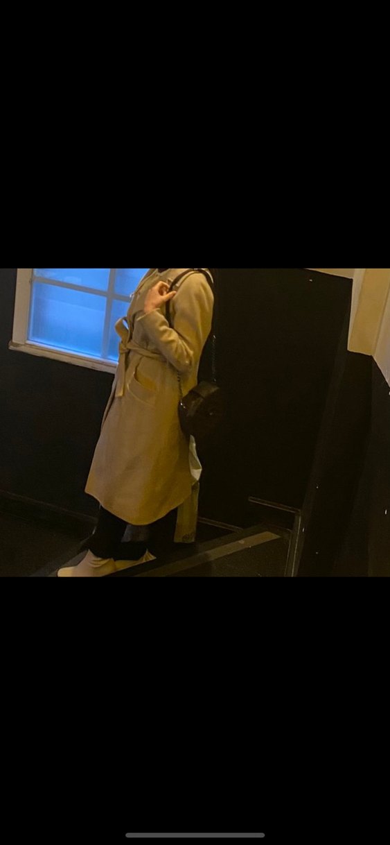 Sateen Marka Kaşe Kadın Kaban - Görsel 2