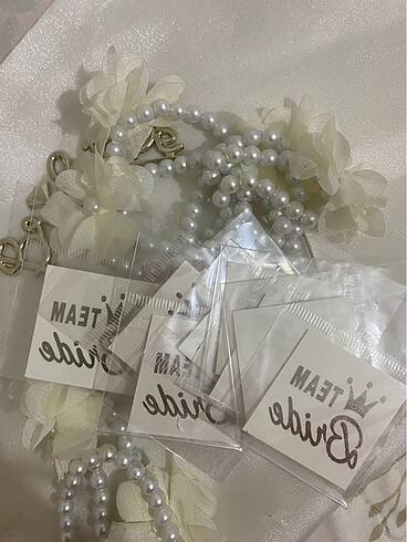  Beden beyaz Renk Bride to be