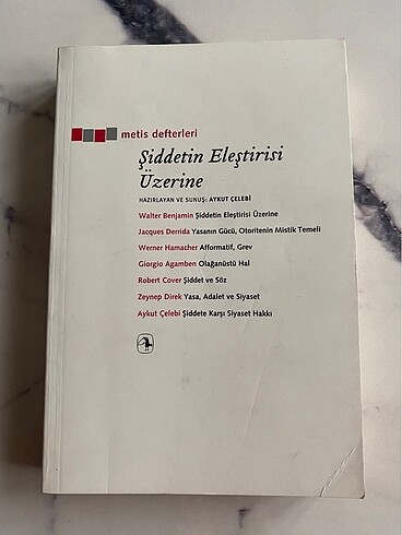 Şiddetin Eleştirisi Üzerine