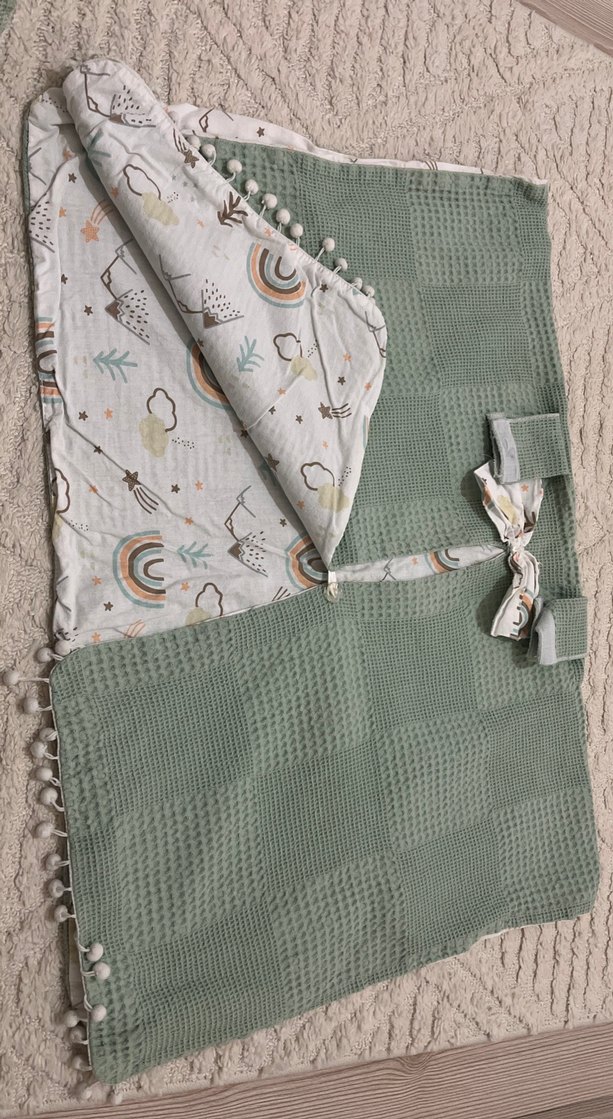 Puset örtü ve uyku minderi - Görsel 3