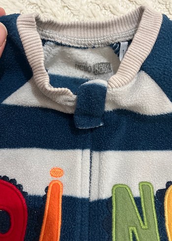 Renkli Dinozor Desenli Bebek Tulum - Görsel 3