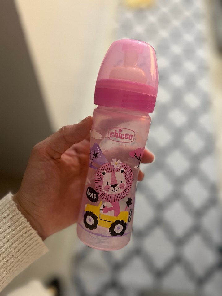 Chicco Pembe Bebek Biberonu - Görsel 2