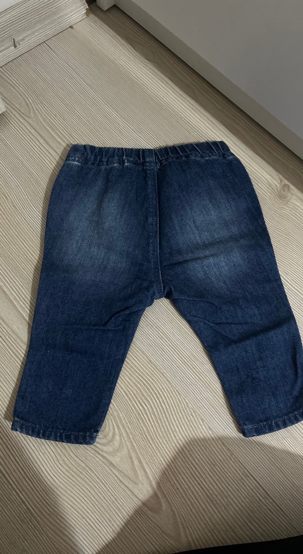 Erkek Çocuk Mavi Normal Kesim Kot Pantolon - Görsel 3