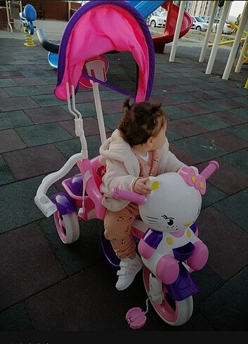 Beden pembe Renk Bebek 3 tekerlekli bisiklet