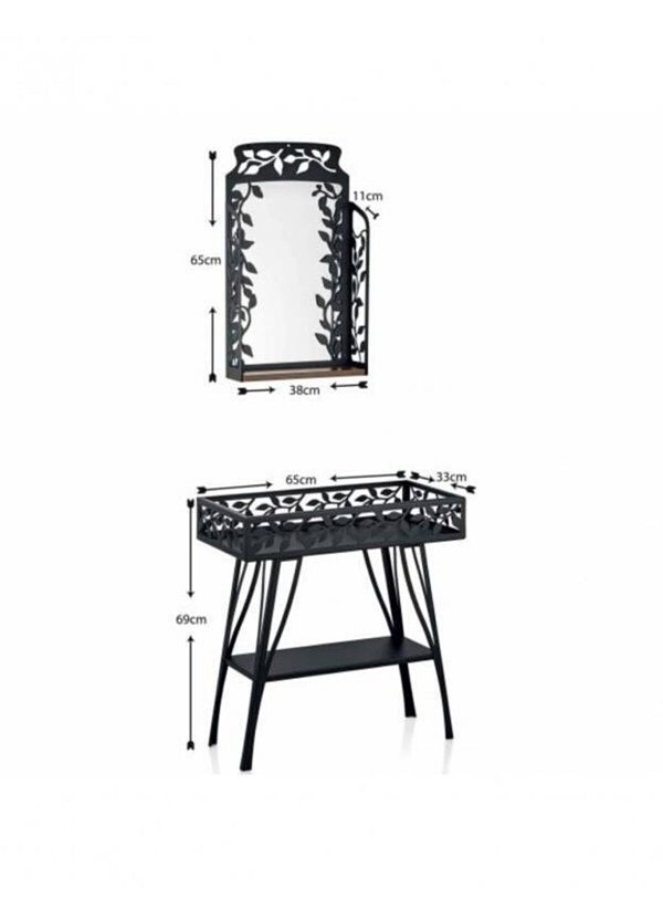 Metal vipahmet ciceklik - Görsel 2