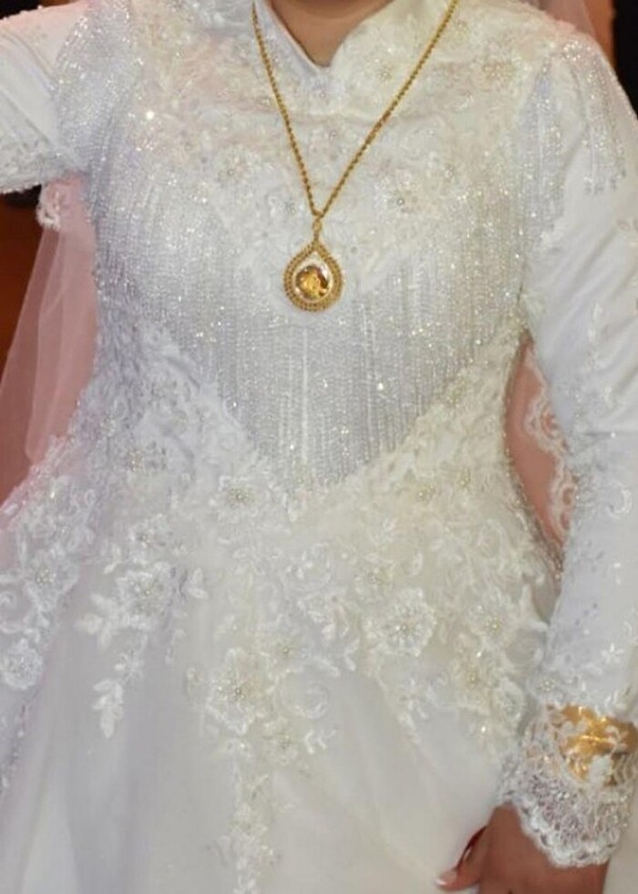 Buyuk beden gelinlik - Görsel 2