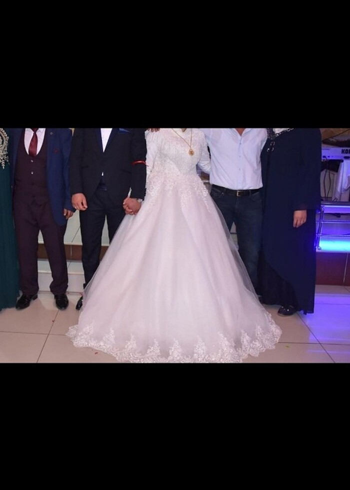 Buyuk beden gelinlik - Görsel 5