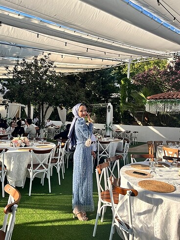Abiye tesettür ve şal