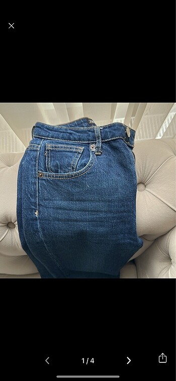 Zara Zara lacivert jean