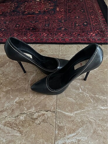37 Beden siyah Renk Elle stiletto