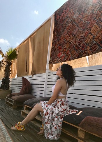 Bohem Tarzı Katli Etek - Görsel 2