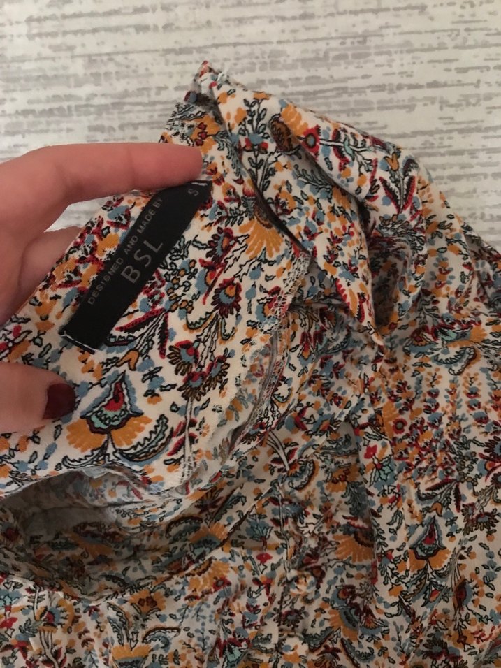 Bohem Çok Renkli Uzun Salaş Etek - Görsel 3