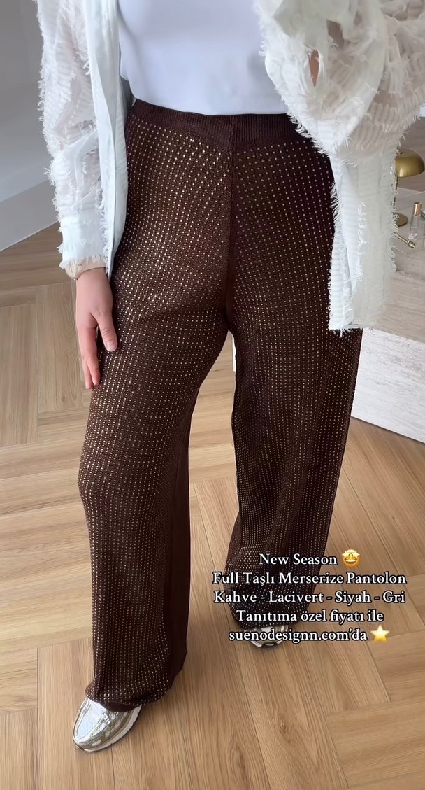 Taşlı pantolon - Görsel 5