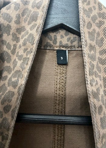 Kahverengi Kemerli kadın ceket - Görsel 6