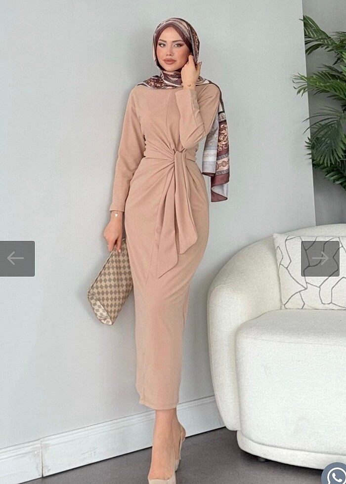 Tesettür elbise - Görsel 3