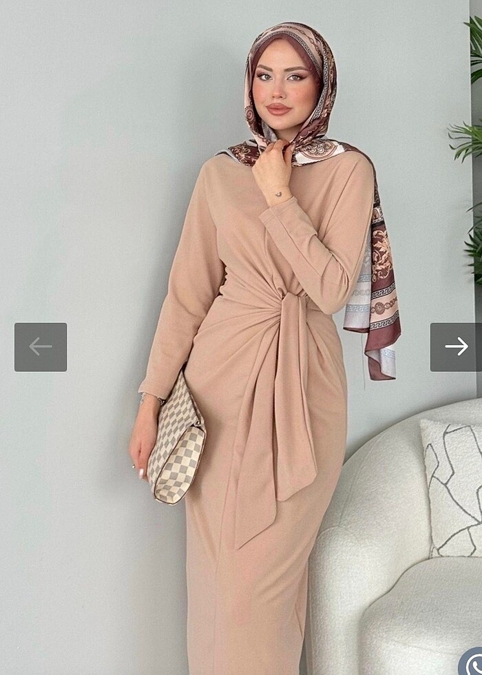 Tesettür elbise - Görsel 5