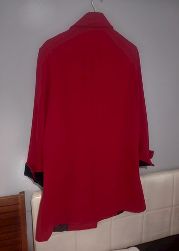 L beden kaşe kaban yeni kaliteli - Görsel 2