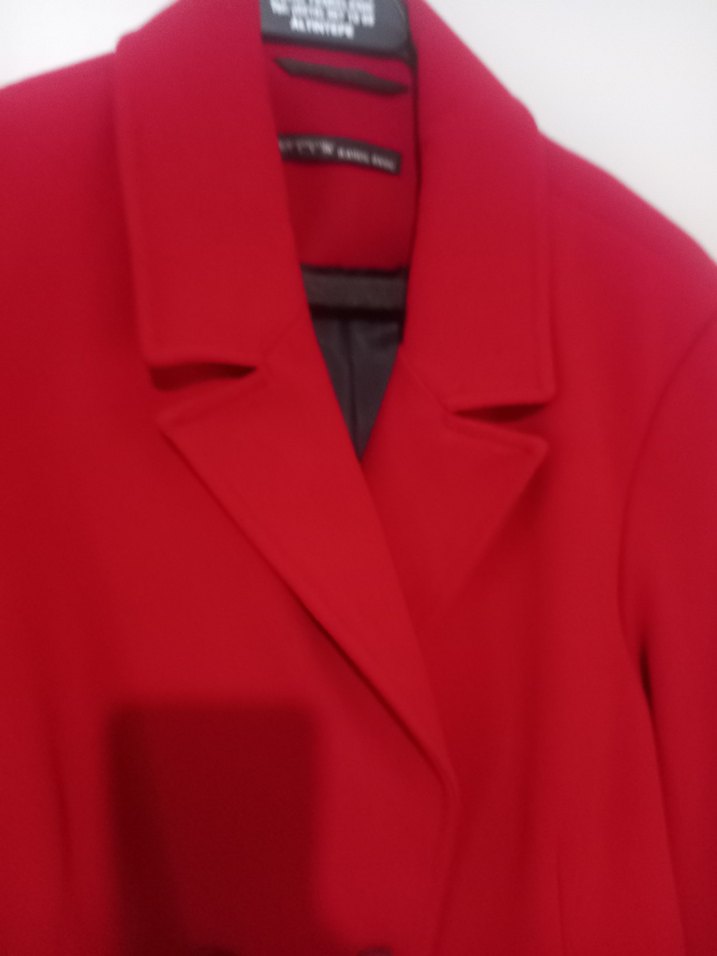 L beden kaşe kaban yeni kaliteli - Görsel 4