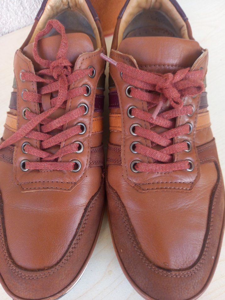 Parlak Kahverengi Erkek Bağcıklar - Görsel 2