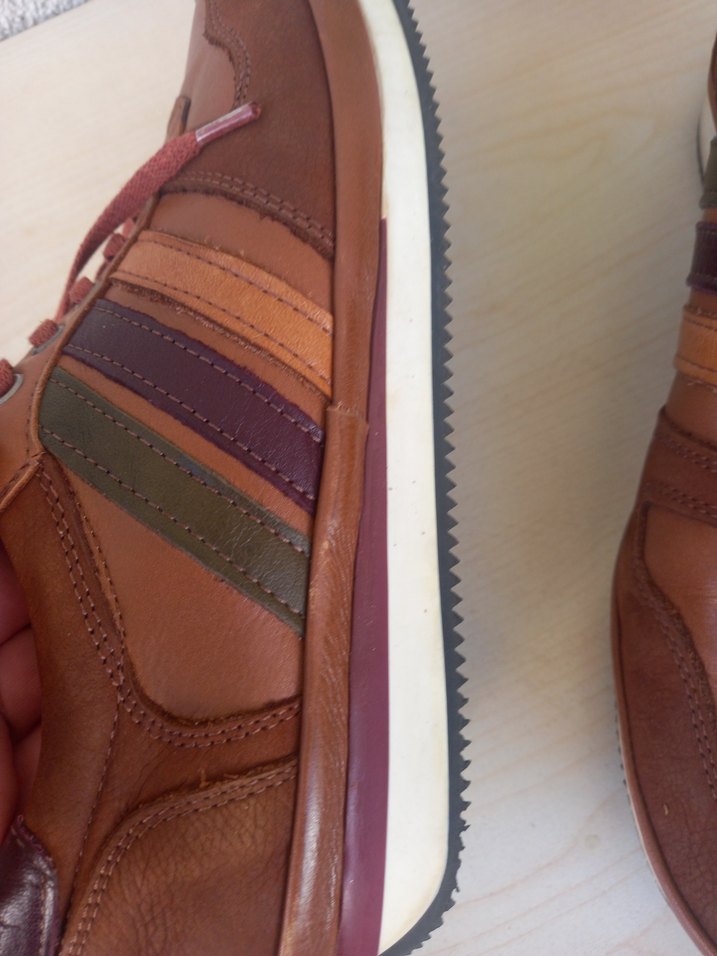 Parlak Kahverengi Erkek Bağcıklar - Görsel 3