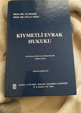 Kıymetli Evrak Hukuku