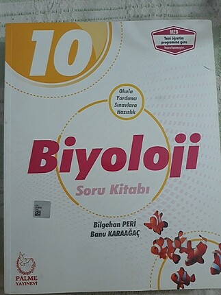 10.SINIF BİYOLOJİ PALME YAYINLARI SORU BANKASI