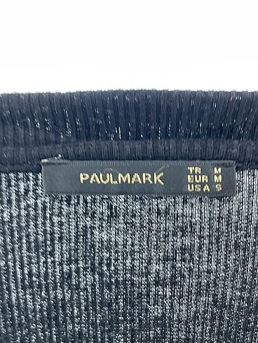 m Beden siyah Renk Paulmark Bluz %70 İndirimli.