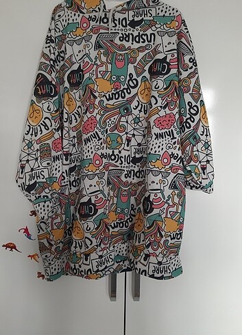 Renkli sweatshirt