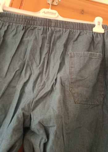 xl Beden mavi Renk Gevşek Kesim kapri Kot Pantolon